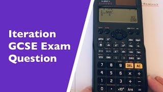 Iterations GCSE Difficult Exam Question Maths Iterative Sequences [upl. by Treharne]