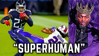 Craziest Derrick Henry quotSUPERHUMANquot Moments [upl. by Anasxor]