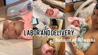 Active in Labor39weeks and 5days Normal Birth Vlog [upl. by Einnal]