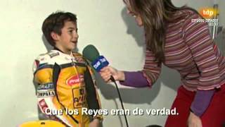 Interview Marc Marquez young 10 years old with ENG SUB [upl. by Tereve]