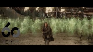 60FPS Lord of the Rings Ghost Army Scene 60FPS HFR HD [upl. by Airotkciv]