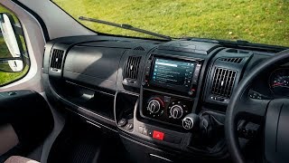 Fiat Ducato Motorhome fitted with Pioneer AVICEVO1DT2CGR [upl. by Yvaht]