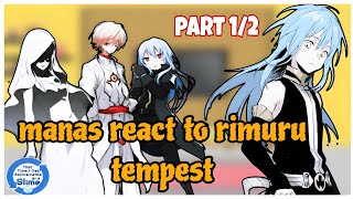 manas react to rimuru tempest part 12 Gacha Reaction [upl. by Landers]