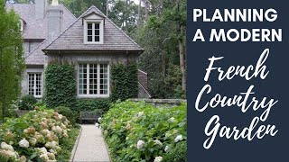 Planning our DREAM Modern FRENCH COUNTRY Garden 37 ideas [upl. by Hesky]