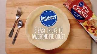 3 Easy Tricks To Awesome Pie Crust [upl. by Akinod]