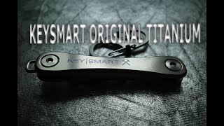 Open NEW KeySmart Rugged  with Pocket Clip key smart transfer to titanium [upl. by Areikahs]