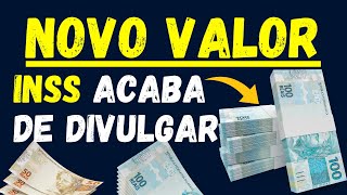 INSS ACABA DE DIVULGAR AUMENTO DO VALOR DAS APOSENTADORIAS PARA 2024 [upl. by Dalt]