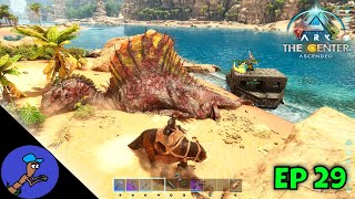 ARK Survival Ascended  Episode 29 Motorboat Test Drive amp Thylacoleo LevelUp [upl. by Sadiras325]