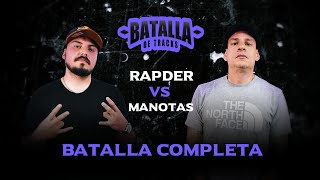 Rapder VS Manotas COMPLETA  Batalla De Tracks [upl. by Nosinned]