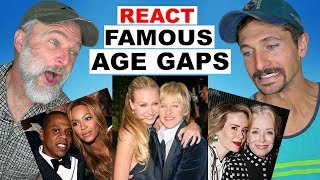 33 Celebrities Age Gap Couples  Cougars amp Sugar Daddies Reaction [upl. by Zarihs214]