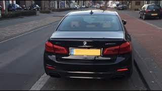 BMW M550i xDrive G30  Crazy accelerations and interior sounds [upl. by Quick]