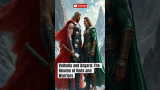 Valhalla and Asgard The Heaven of Gods and Warriors norsemythology valhalla asgard [upl. by Fulbert]