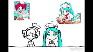 Obsolete meat fanart kasaneteto hatsunemiku akitaneru vocaloid fyp [upl. by Coretta]