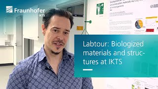 Labtour Biologized materials and structures at Fraunhofer IKTS [upl. by Yllut599]