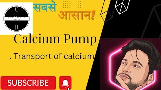 Transport Of Calcium  Calcium Pump  Msc Chemistry  Bsc  Notes  chemistry uok [upl. by Sale]