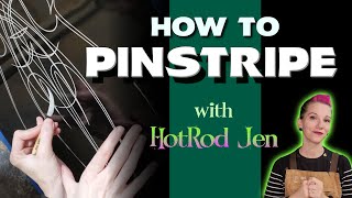 How to Pinstripe  Pinstriping for beginners [upl. by Raquel]