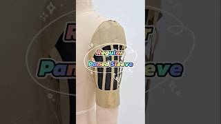 EP83 Regular paned sleeve  Simple clothing modification for beginners  Easy handmade DIY [upl. by Sidell]