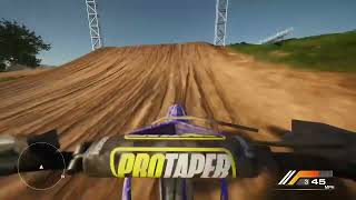 RedBud Motocross track MX vs ATV Legends Yamaha YZ 125 [upl. by Seaver]