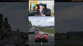 Worst Driver RAMMING Attempt EVER simracing racing granturismo7 funny [upl. by Aicelef204]