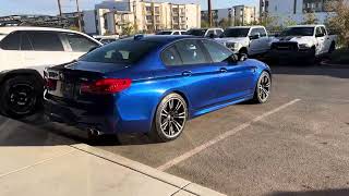 2019 BMW M5 AWD 42K MILES BMW M5 M SERIES RARE COLOR LOW MI M5 FOR SALE SCOTTSDALE ARIZONA PHOENIX [upl. by Oeram]