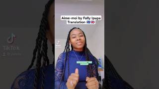 Aimemoi Fally Ipupa Translation 🇨🇩🇬🇧 fallyipupa aimemoi lingalalanguage lingala rumba [upl. by Hadihsar]