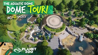 DOME TOUR Final Tour All Aquatic Habitats  Planet Zoo Tour ft SeanMcBeard [upl. by Sukramaj]