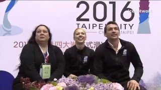 Alexa SCIMECA  Chris KNIERIM FS 2016 4CC [upl. by Lesya]