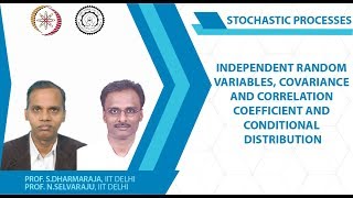 Independent Random Variables Covariance and Correlation Coefficient and Conditional Distribution [upl. by Sualakcin]