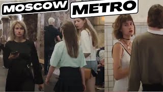 Exploring Metro Moscow Russia Street Walking Tour [upl. by Anir]