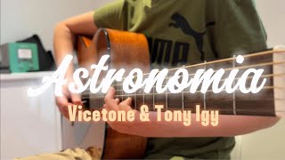 Astronomia  Vicetone and Tony Igy guitar cover [upl. by Averyl]