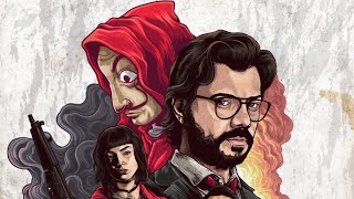 Money heist Trailer In hindi [upl. by Laehctim]