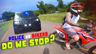 Police VS Bikers  Motorcycles Run From Cops  GOOD or BAD [upl. by Par]