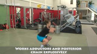 Free weight exercises  Squat Jumps [upl. by Icart]