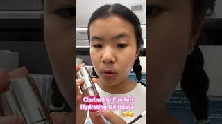 Clarins Lip Comfort Hydrating Oil color Pitaya😀😄 [upl. by Anees]