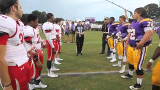 Saraland Daphne Prep Football August 29 2014 [upl. by Ettennaej184]