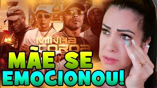 MÃE EVANGÉLICA REACT Minha Coroa  MC Neguinho do Kaxeta MC Cebezinho MC Kelvinho MC Hariel [upl. by Marden629]