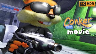 Conker Live And Reloaded Movie  All Cutscenes amp Bosses [upl. by Ronal]