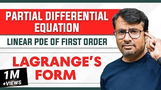 First Order Partial Differential Equation Solution of Lagrange Form [upl. by Cyd]