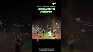 JKT48 Akustik  Hikoukigumo shorts [upl. by Netsud352]