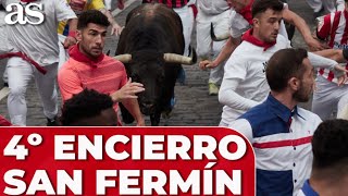 RESUMEN del CUARTO ENCIERRO de SAN FERMÍN [upl. by Claudian]