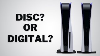 PS5 vs PS5 Digital Edition  Which One Should You Buy [upl. by Fotzsyzrk797]