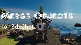 Tutorial Merge Objects 3DXChat into a room [upl. by Gilles]