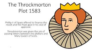 Early Elizabethan England 1558  1588  The Throckmorton Plot 1583 [upl. by Nesiaj53]