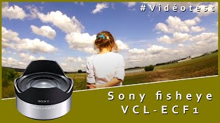 VIDEOTEST  Fisheye VCLECF1 [upl. by Efinnej]