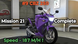 CBZ 250 Unlocked Reach Top speed  Traffic Rider mod apk DeepDive02 [upl. by Aivekal618]