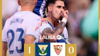 CD Leganes Vs Sevilla FC 10 All Goals Results amp Extended Highlights [upl. by Scharf]