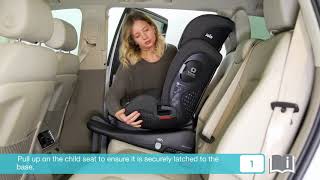 BuggyBaby  Joie Stages Isofix 012 Car Seat  Installation Video [upl. by Aiehtela]