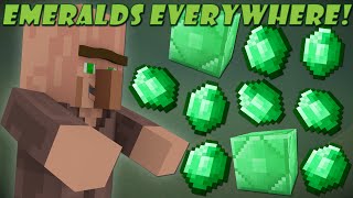 If Emeralds Werent Rare  Minecraft [upl. by Hobbs]