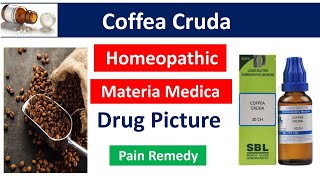 Coffea Cruda Homeopathic Medicine  Drug Picture  Materia Medica bhms materiamedica coffeacruda [upl. by Ahsael]