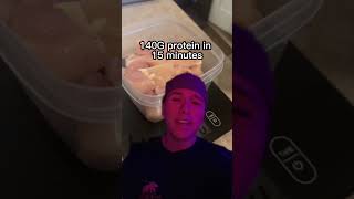 140g protein in 15 minutes gymmeme protein mealprep gymlife [upl. by Amadis]